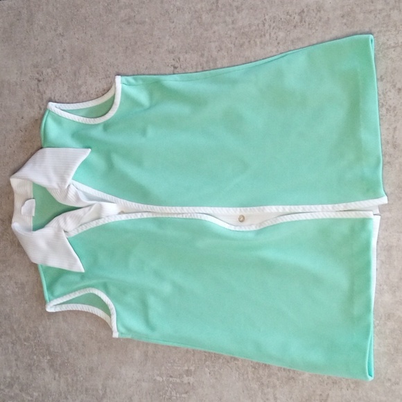 Vintage Jane Holly Mint Top - Picture 1 of 3